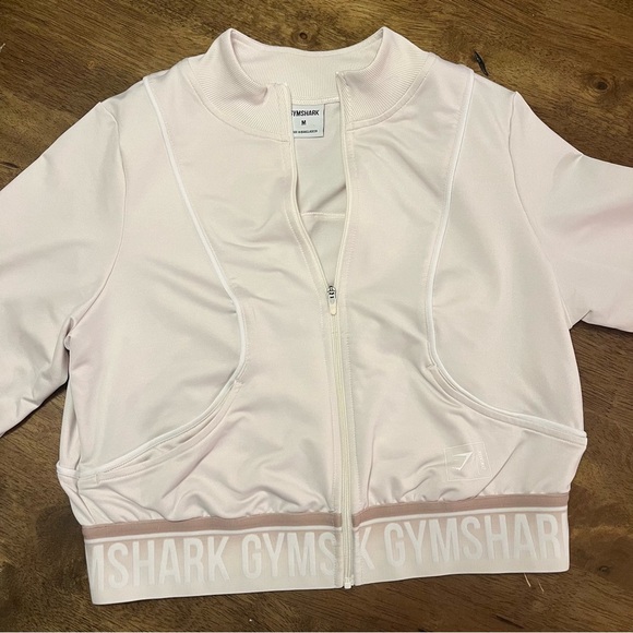 Gymshark Recess Track Top Size M Women’s Zip Up Athletic Workout Jacket - Picture 2 of 9